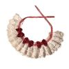 Red Bowknot Retro Lace Collars Handmade Dog Necklace Neckerchief 8.2-11.2"