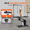 VEVOR 43" Hydraulic Pet Grooming Table, Heavy Duty Dog Grooming Arm for Medium/ Small Dogs, Height Adjustable Dog Grooming Station