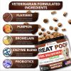 Great Poop Treats for Dogs Gut Health Chews for Dogs Probiotics and Digestive Enzymes