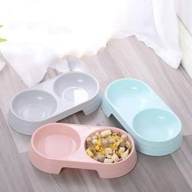 Pet Double Bowls; Food And Water Bowls; Pet Feeding Bowl For Indoor Dog Assorted Varieties