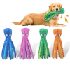 Plush Octopus Soft Dog Stuffed For Dog Chew Toys Interactive Dog Supplies Fleece Dog Squeaky Toys