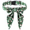 Sunflower Christmas Pet Bandana With Adjustable Buckle For Dogs And Cats