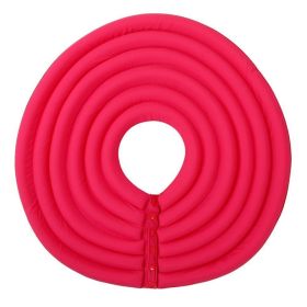 Dog Recovery Collar 8 Colors Pet Neck Cone Adjustable Easy Clean Puppy  Surgery Recovery Collar Anti-bite Cone (Color: Rose Red, size: XL)