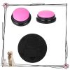 Dog Talking Button For Communication; Voice Recording Button Pet Training Buzzer; Dog Buttons