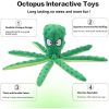 Plush Octopus Soft Dog Stuffed For Dog Chew Toys Interactive Dog Supplies Fleece Dog Squeaky Toys