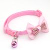 Bowknot Collars; Pet Collar With Bell & Buckle; Cute Pet Supplies For Decoration