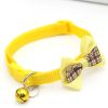 Bowknot Collars; Pet Collar With Bell & Buckle; Cute Pet Supplies For Decoration