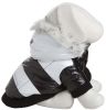 Fashion Striped Ultra-Plush Pet Parka Coat