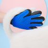 Pet Hair Removal Gloves Massager Bath Cleaning Tool For Dogs Cats